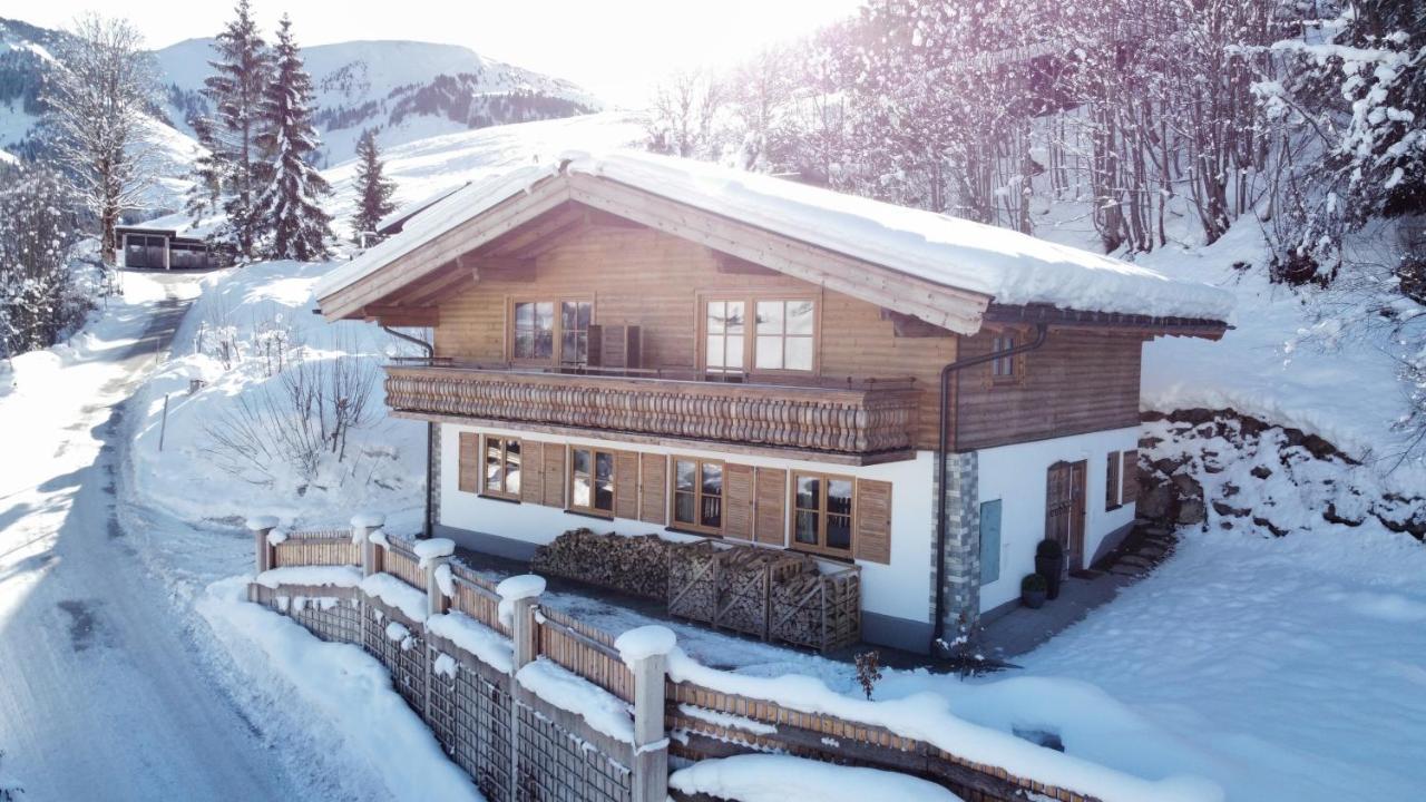 Ski-In & Ski-Out Out Chalet Maria With Amazing Mountain View 玛丽亚埃姆安斯泰内嫩米尔 外观 照片