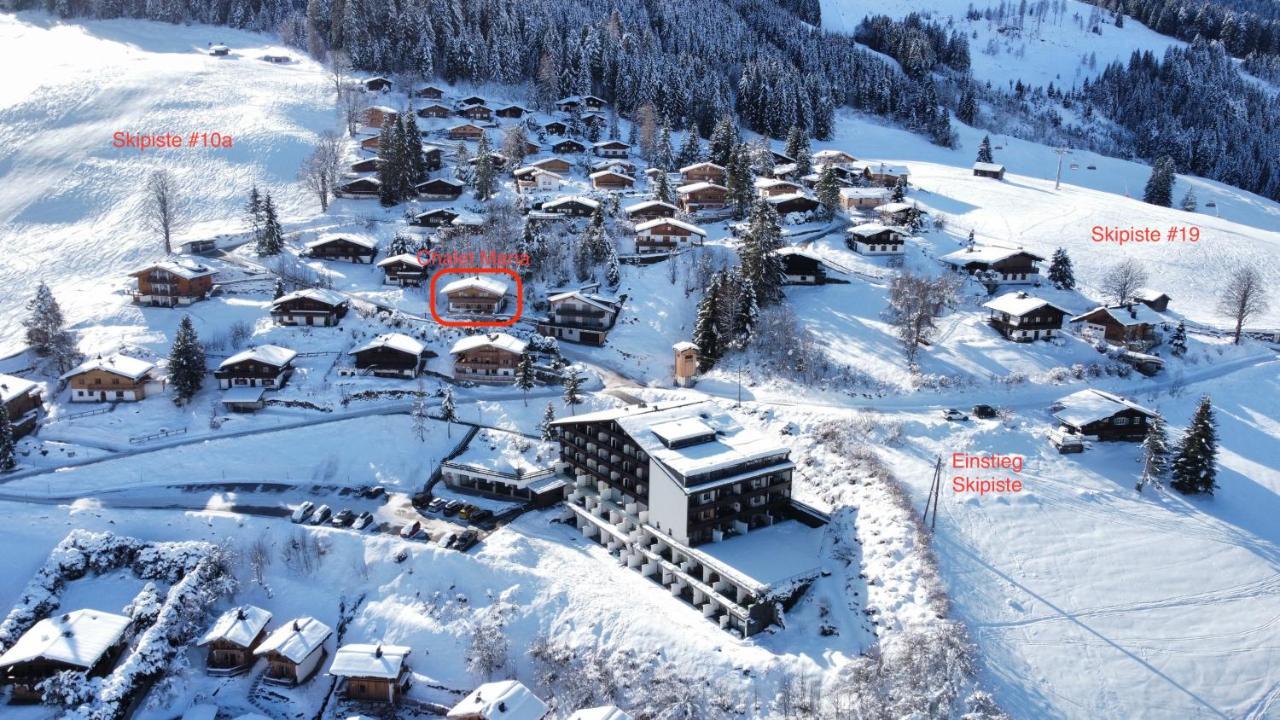 Ski-In & Ski-Out Out Chalet Maria With Amazing Mountain View 玛丽亚埃姆安斯泰内嫩米尔 外观 照片