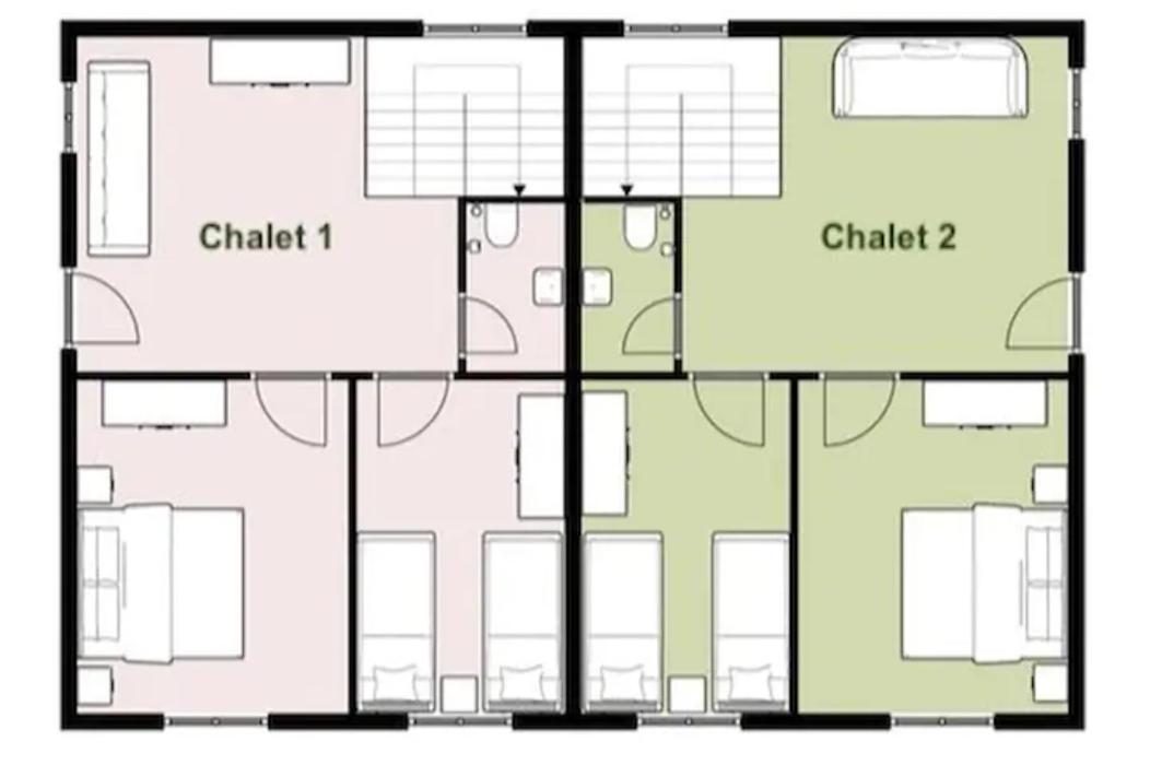 Ski-In & Ski-Out Out Chalet Maria With Amazing Mountain View 玛丽亚埃姆安斯泰内嫩米尔 外观 照片