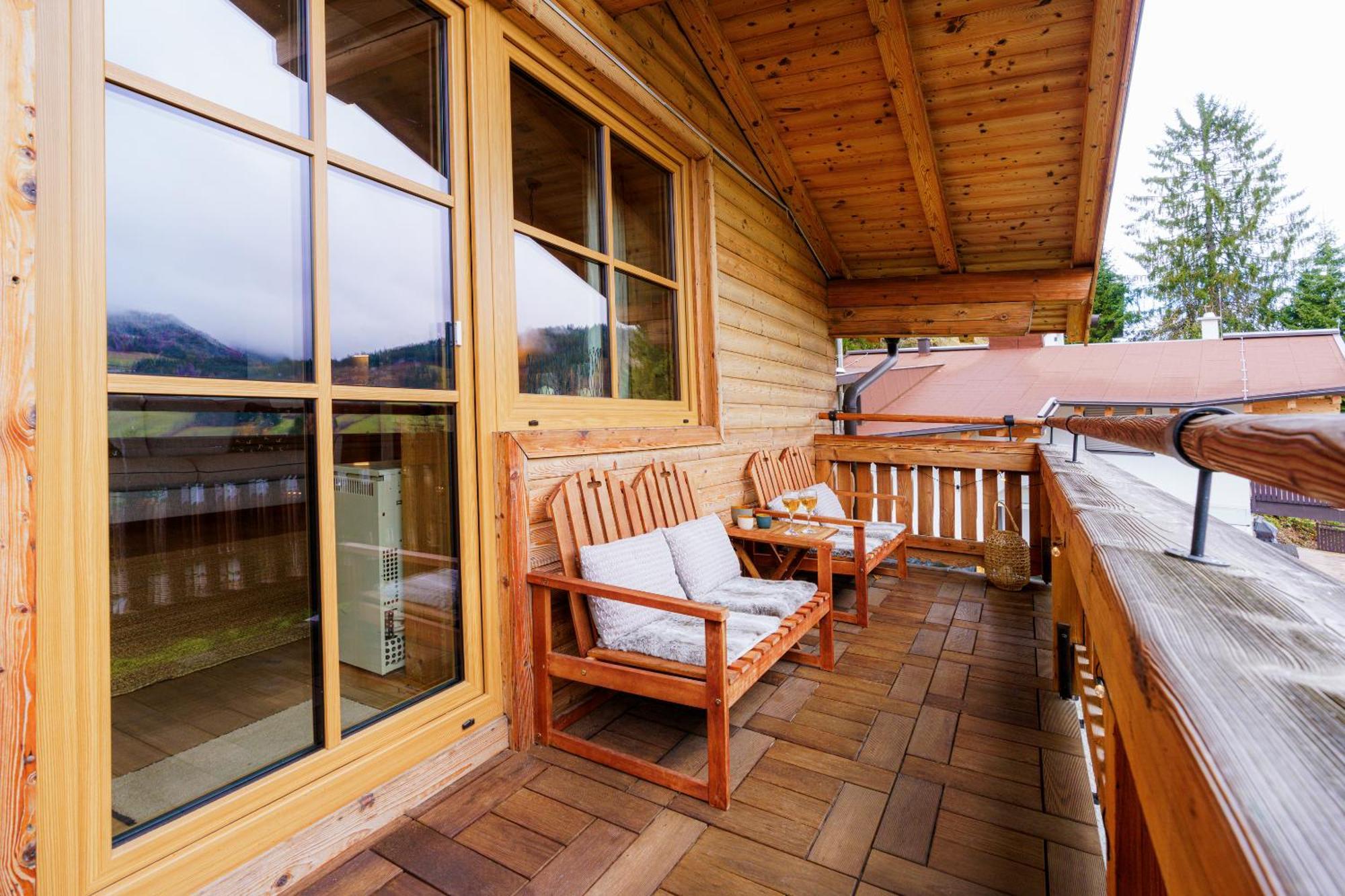 Ski-In & Ski-Out Out Chalet Maria With Amazing Mountain View 玛丽亚埃姆安斯泰内嫩米尔 外观 照片